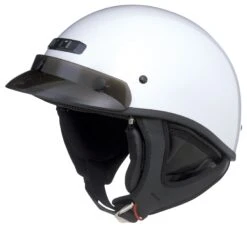 GMax GM35 Fully Dressed Helmet - Solid -Motorcycle Accessories Shop Gmax Gm35 Half Helmet Fully Dressed Pearl White