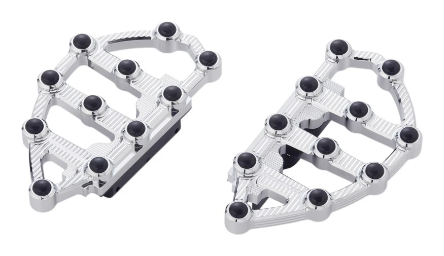 Arlen Ness MX Passenger Floorboards For Harley Touring 1986-2023 - Image 7