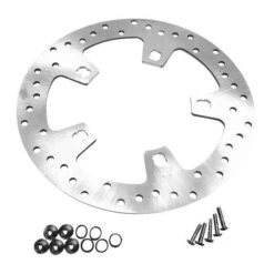 Biker's Choice Drilled Spoke Mount Front Brake Rotor For Harley Touring 2014-2023