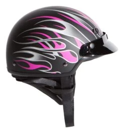 Motorcycle Accessories Shop -Motorcycle Accessories Shop bilt phoenix womens helmet matte black pink 1