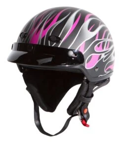 BILT Phoenix Women's Helmet -Motorcycle Accessories Shop bilt phoenix womens helmet matte black pink 4