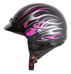 BILT Phoenix Women's Helmet -Motorcycle Accessories Shop bilt phoenix womens helmet matte black pink 5