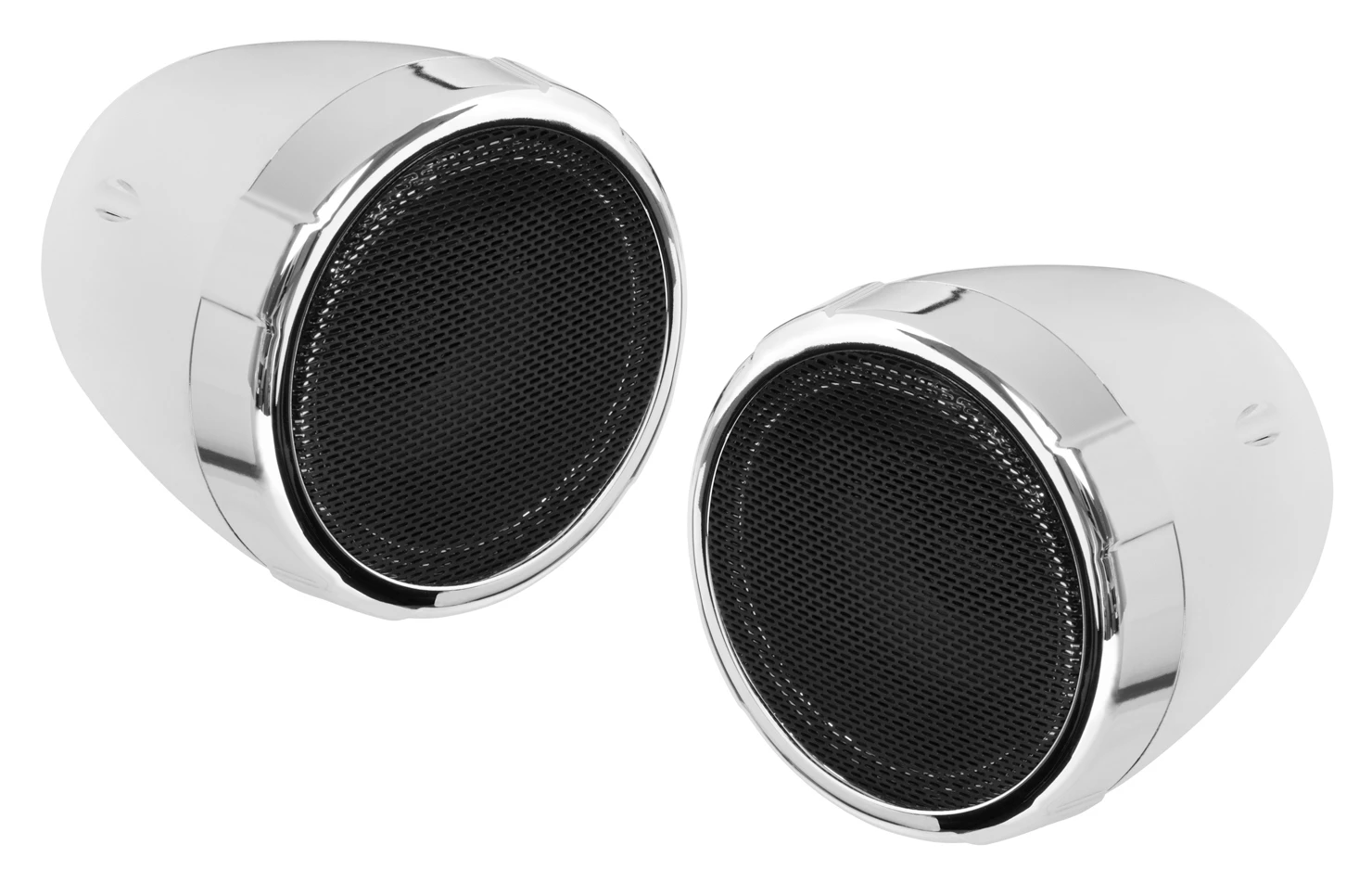 Boss Audio Rebel 600 Watt 2 Speaker Integrated Amplifier Bluetooth Sound System Chrome [Open Box]