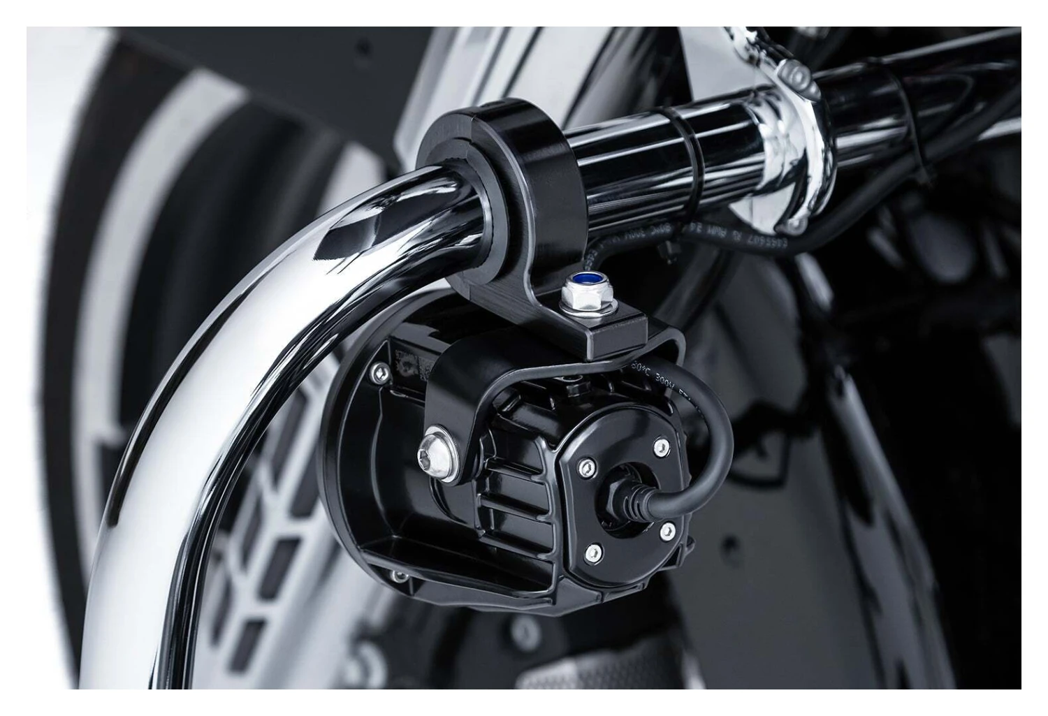 Ciro Tac-10 Light Cannon Driving Lights With 1 1/4" Mount For Harley Touring 2014-2023 - Image 8