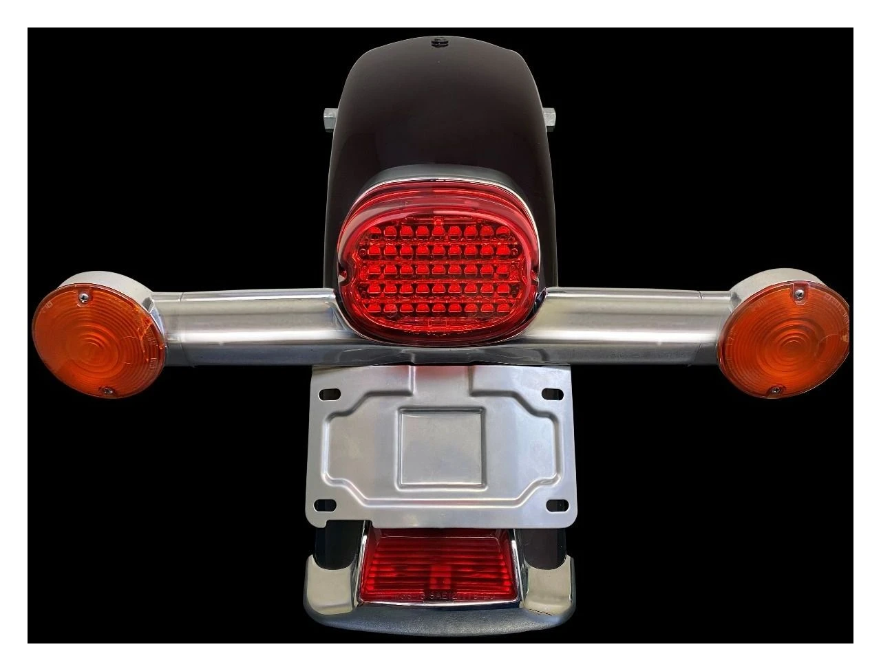 Custom Dynamics License Plate Relocation Kit For Harley Softail / Touring 1986-2017