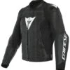 Dainese Sport Pro Perforated Leather Jacket -Motorcycle Accessories Shop dainese sport pro perforated leather jacket black white