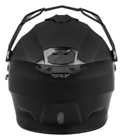 Fly Racing Trekker Helmet -Motorcycle Accessories Shop fly racing dirt trekker helmet matte black 3