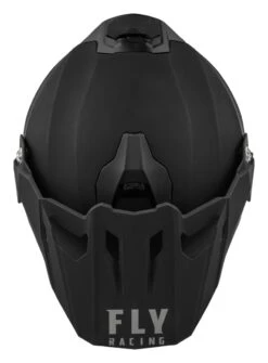 Fly Racing Trekker Helmet -Motorcycle Accessories Shop fly racing dirt trekker helmet matte black 4
