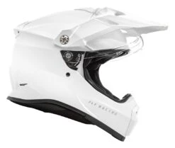Fly Racing Trekker Helmet -Motorcycle Accessories Shop fly racing dirt trekker helmet white 2