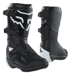Fox Racing Youth Comp Boots Black / Youth 7 [Blemished - Very Good]