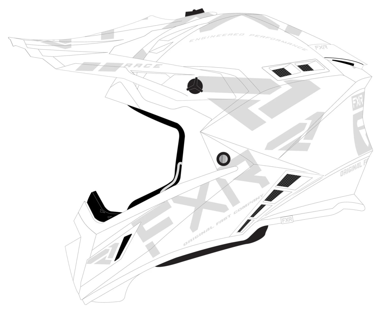 FXR Helium Prime Helmet W/ Quick-Release - Image 6