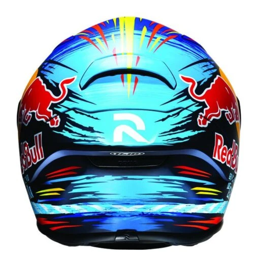 HJC RPHA 1N Jerez Red Bull Helmet - Image 6