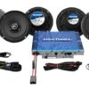 Hogtunes Quadcast 300 Watt Speaker And Amp Kit For Harley Touring 2014-2023 -Motorcycle Accessories Shop hogtunes speaker amp quadcast ult4