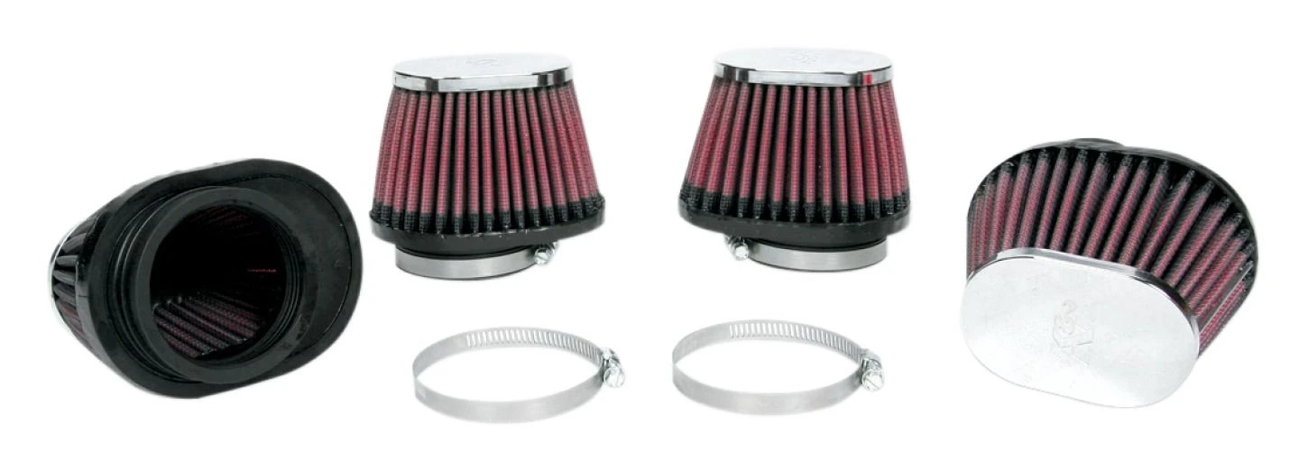 K&N Clamp-On Air Filters Honda / Kawasaki / Suzuki / Yamaha - Image 2