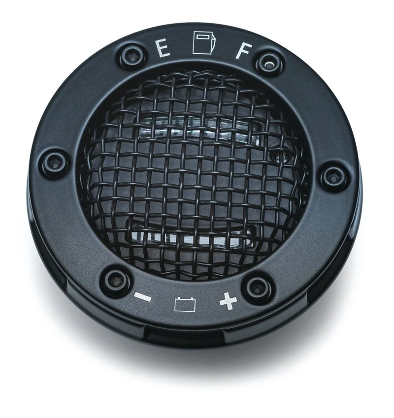 Kuryakyn Mesh Led Fuel Battery Gauge Gas Cap For Harley 1988-2018