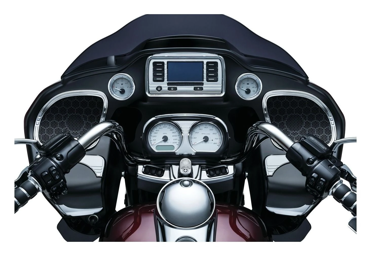 Kuryakyn Tri-Line Speaker Accents For Harley Road Glide 2015-2023 - Image 3