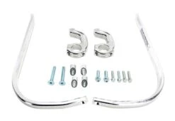 Moose Racing Contour Handguards 7/8" Standard Handlebars / Silver [Open Box]