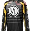 Roland Sands Hooligan Jersey -Motorcycle Accessories Shop roland sands hooligan lightning jersey black grey yellow