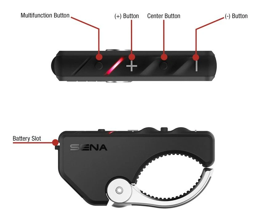 Sena 10U Bluetooth Headset For Shoei J-Cruise - Image 3