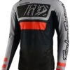 Troy Lee Designs Troy Lee SE Pro Air Lanes Jersey -Motorcycle Accessories Shop troy lee se pro air lanes jersey black orange