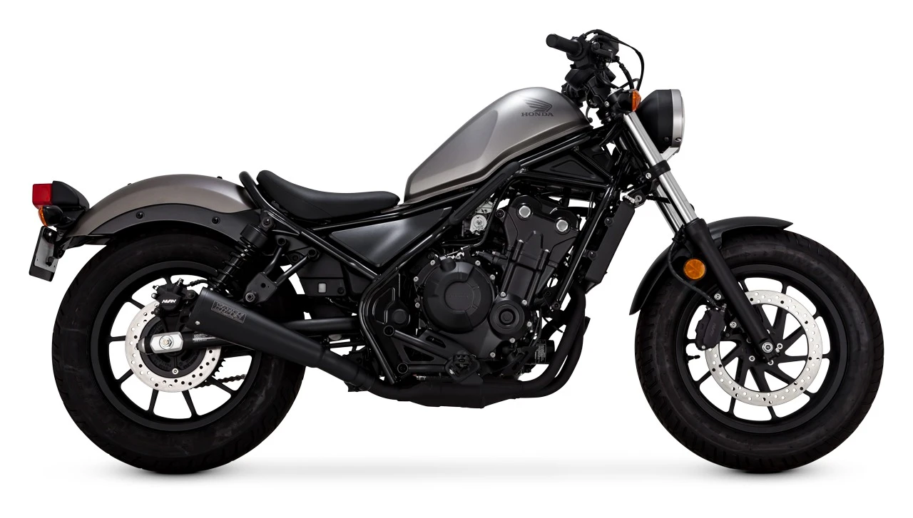 Vance & Hines Upsweep Slip-On Muffler Honda Rebel 500 2017-2023 - Image 2