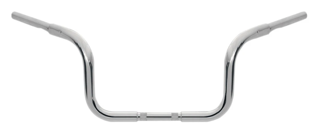Wild 1 Chubby 1 1/4" Bagger Ape Handlebars For Harley Touring Chrome [Previously Installed]