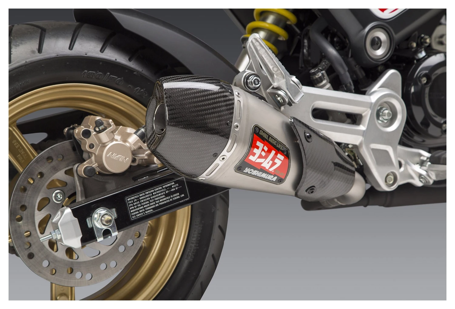 Yoshimura RS-9T Slip-On Exhaust Honda Grom 2022-2023 - Image 3
